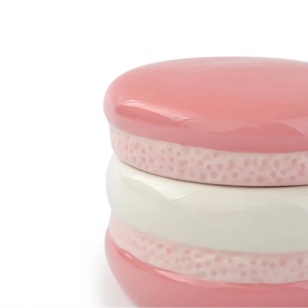 Target Valentine’s Day Pink Macaron Ceramic Trinkets Box